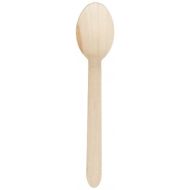 Wooden Spoon (Case of 2000), PacknWood - Compostable Wooden Cutlery (6.2 Long) 210CVB3