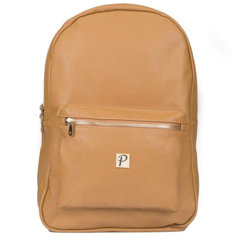  Packs Project - Executive Travel Bag Set | Vegan Leather Weekender, Backpack & Duffel | Carry On Size With Laptop Sleeve (Tan)