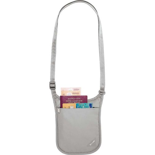  Pacsafe Coversafe V75 Anti-Theft RFID Blocking Neck Pouch