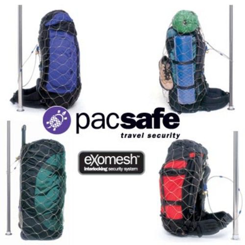  Pacsafe 55L Backpack and Bag Protector, Silver, One Size