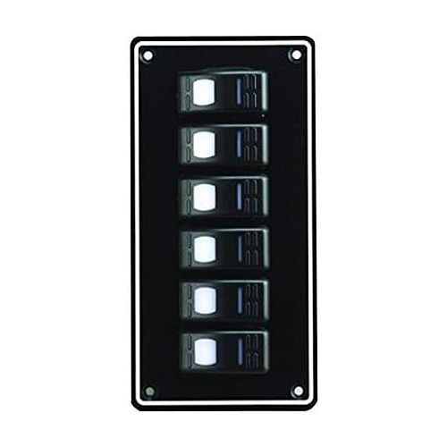  PactradeMarine MARINE BOAT 6 GANG WATER PROOF SWITCH PANEL ODM