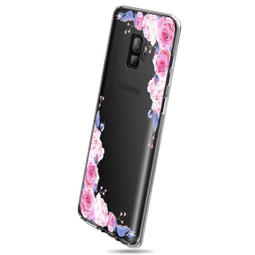  Case compatible Samsung Galaxy S9, Pacyer Flamingo Shockproof Animal TPU Silicone Cover for Galaxy S9 Plus