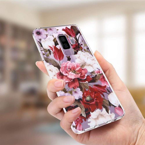  Case compatible Samsung Galaxy S9, Pacyer Flamingo Shockproof Animal TPU Silicone Cover for Galaxy S9 Plus