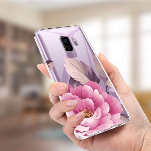  Case compatible Samsung Galaxy S9, Pacyer Flamingo Shockproof Animal TPU Silicone Cover for Galaxy S9 Plus