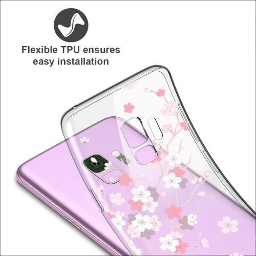  Case compatible Samsung Galaxy S9, Pacyer Flamingo Shockproof Animal TPU Silicone Cover for Galaxy S9 Plus