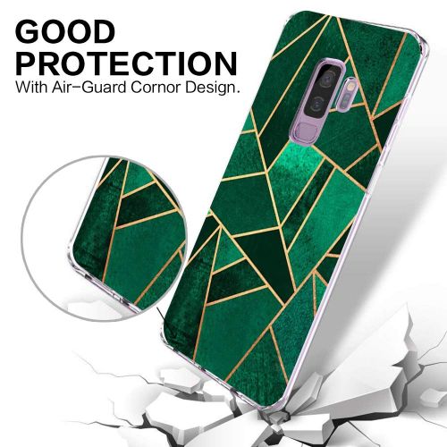  Case compatible Samsung Galaxy S9, Pacyer Flamingo Shockproof Animal TPU Silicone Cover for Galaxy S9 Plus