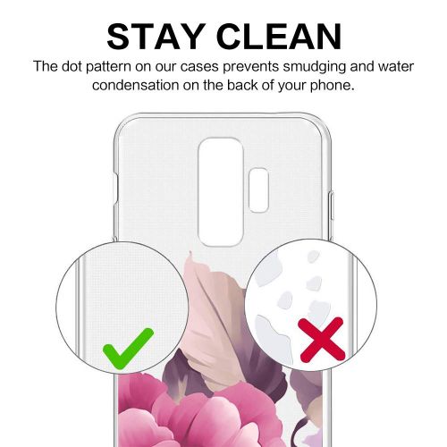  Case compatible Samsung Galaxy S9, Pacyer Flamingo Shockproof Animal TPU Silicone Cover for Galaxy S9 Plus