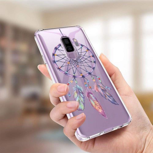  Case compatible Samsung Galaxy S9, Pacyer Flamingo Shockproof Animal TPU Silicone Cover for Galaxy S9 Plus