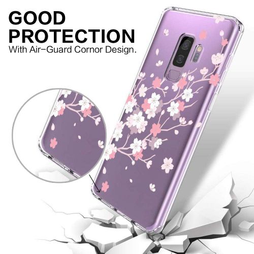  Case compatible Samsung Galaxy S9, Pacyer Flamingo Shockproof Animal TPU Silicone Cover for Galaxy S9 Plus