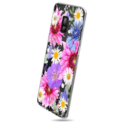  Case compatible Samsung Galaxy S9, Pacyer Flamingo Shockproof Animal TPU Silicone Cover for Galaxy S9 Plus