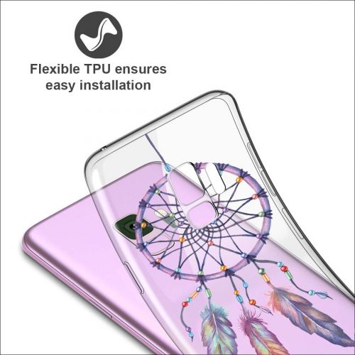  Case compatible Samsung Galaxy S9, Pacyer Flamingo Shockproof Animal TPU Silicone Cover for Galaxy S9 Plus