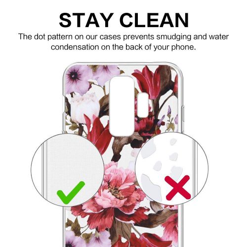  Case compatible Samsung Galaxy S9, Pacyer Flamingo Shockproof Animal TPU Silicone Cover for Galaxy S9 Plus