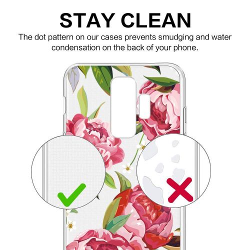  Case compatible Samsung Galaxy S9, Pacyer Flamingo Shockproof Animal TPU Silicone Cover for Galaxy S9 Plus