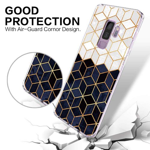  Case compatible Samsung Galaxy S9, Pacyer Flamingo Shockproof Animal TPU Silicone Cover for Galaxy S9 Plus