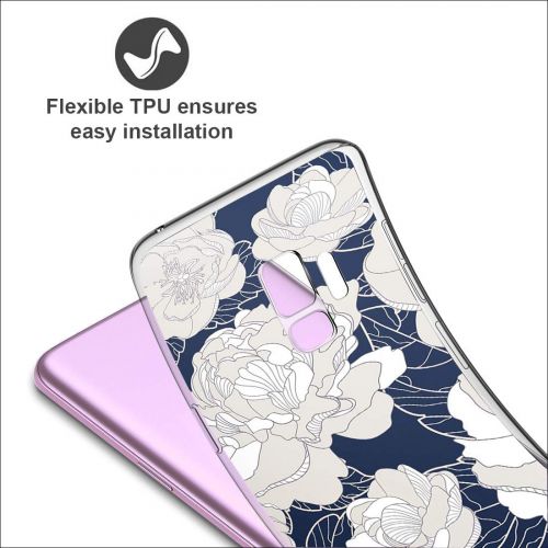  Case compatible Samsung Galaxy S9, Pacyer Flamingo Shockproof Animal TPU Silicone Cover for Galaxy S9 Plus