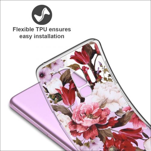  Case compatible Samsung Galaxy S9, Pacyer Flamingo Shockproof Animal TPU Silicone Cover for Galaxy S9 Plus