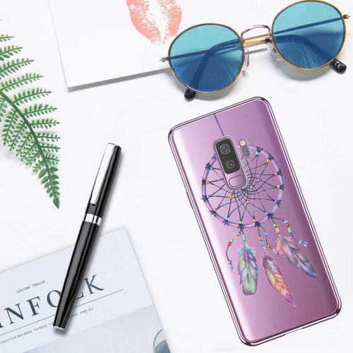  Case compatible Samsung Galaxy S9, Pacyer Flamingo Shockproof Animal TPU Silicone Cover for Galaxy S9 Plus