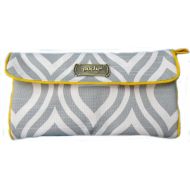 Padalily Poche Arm Infant Car Seat Cushion and Diaper Clutch, Grey