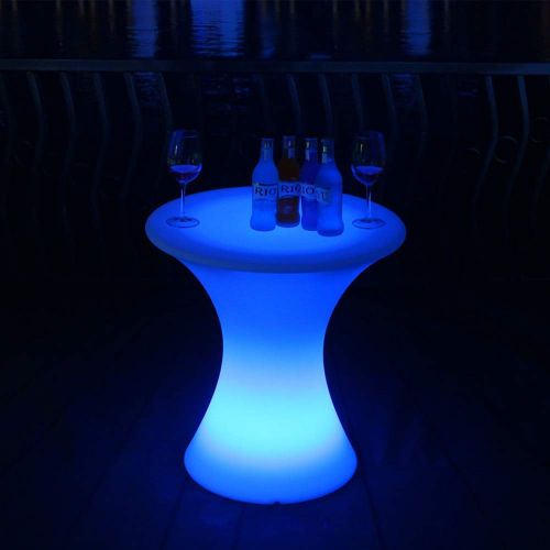  Paddia Cube Stool Mood Light Chair Seat Furniture for Garden Party LED Square Bar Clear Restaurant Table Lamp Interior Decoration Night Outdoor Waterproof Decorative Lighting Home