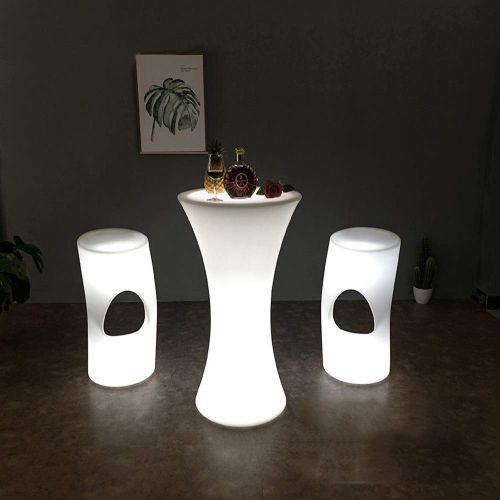  Paddia LED Cube Stool Color Changing Indoor Outdoot Garden Decoration Remote Control Mood Light Chair Colorful Night Led Atmosphere Scene Venue Waterproof Outdoor Decorative Lights