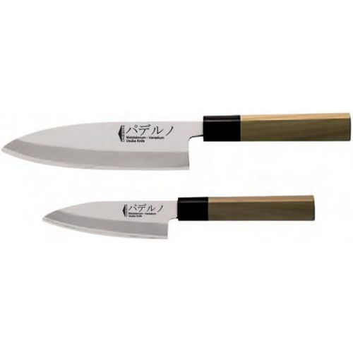  Paderno World Cuisine Deba Japanese Sushi Knife, 8-7/8 Inches