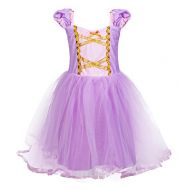 [아마존 핫딜]  [아마존핫딜]Padete Princess Cinderella Rapunzel Little Mermaid Dress Costume for Baby Toddler Girl