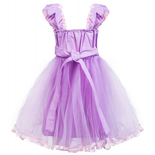  [아마존 핫딜]  [아마존핫딜]Padete Princess Cinderella Rapunzel Little Mermaid Dress Costume for Baby Toddler Girl