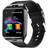 [아마존베스트]Padgene DZ09 Bluetooth Smart Watch with Camera for Samsung S5 / Note 2/3 / 4, Nexus 6, HTC, Sony and Other Android Smartphones (Black (Black Band))