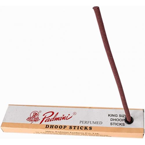  인센스스틱 Padmini Dhoop Sticks - 12 Boxes of 10 Sticks Each - 5 King