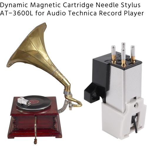  Padyrytu Dynamic Magnetic Cartridge Needle Stylus AT-3600L for Record Player