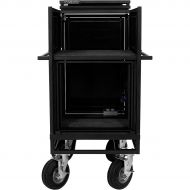 Pageantry Innovations Single Mixer Cart Stealth Series Upgrade w Bi-Fold Top Cover