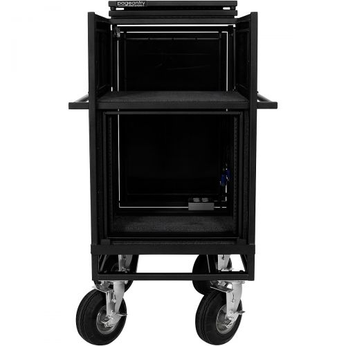  Pageantry Innovations Single Mixer Cart Stealth Series Upgrade w Bi-Fold Top Cover