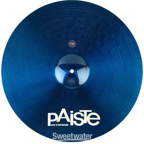  Paiste 19 inch Color Sound 900 Blue Crash Cymbal