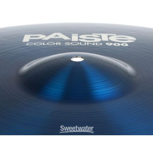  Paiste 19 inch Color Sound 900 Blue Crash Cymbal