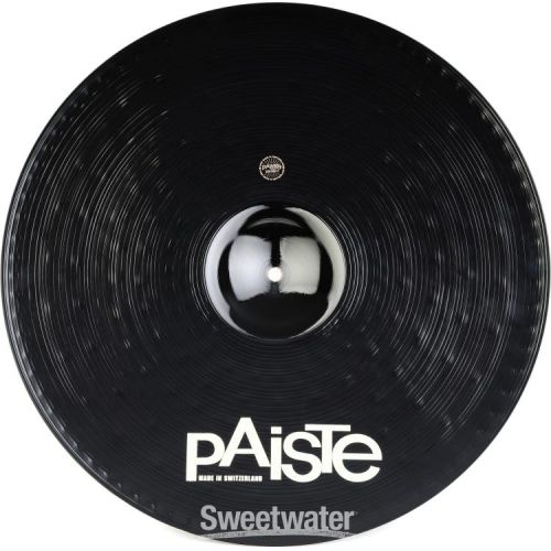  Paiste 20 inch Color Sound 900 Black Crash Cymbal