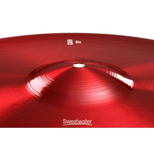  Paiste 20 inch Color Sound 900 Red Crash Cymbal