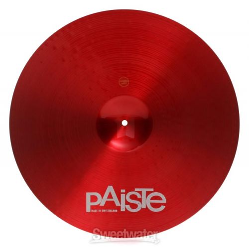  Paiste 20 inch Color Sound 900 Red Crash Cymbal