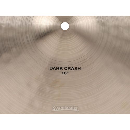  Paiste 16 inch Masters Series Dark Crash Cymbal