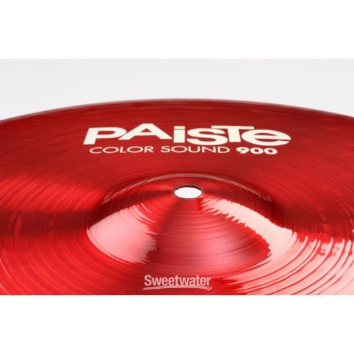  Paiste 16 inch Color Sound 900 Red Crash Cymbal