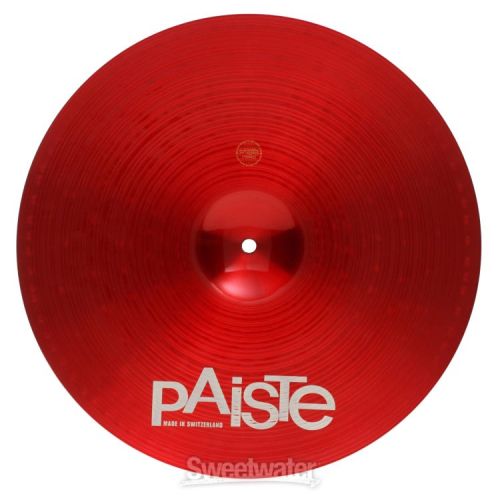  Paiste 16 inch Color Sound 900 Red Crash Cymbal