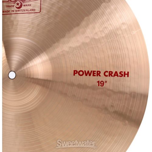  Paiste 2002 Power Crash Cymbal - 19-inch