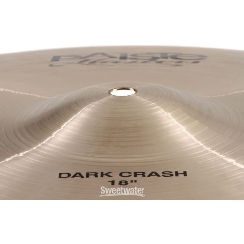  Paiste 18 inch Masters Series Dark Crash Cymbal