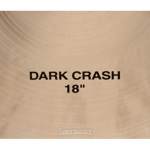  Paiste 18 inch Masters Series Dark Crash Cymbal