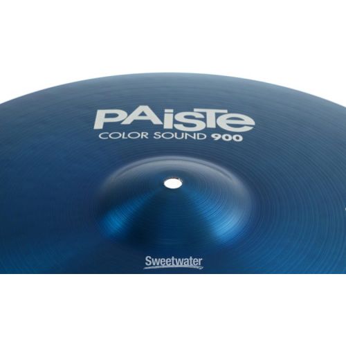  Paiste 18 inch Color Sound 900 Blue Crash Cymbal