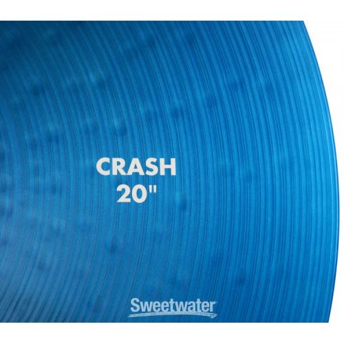  Paiste 20 inch Color Sound 900 Blue Crash Cymbal