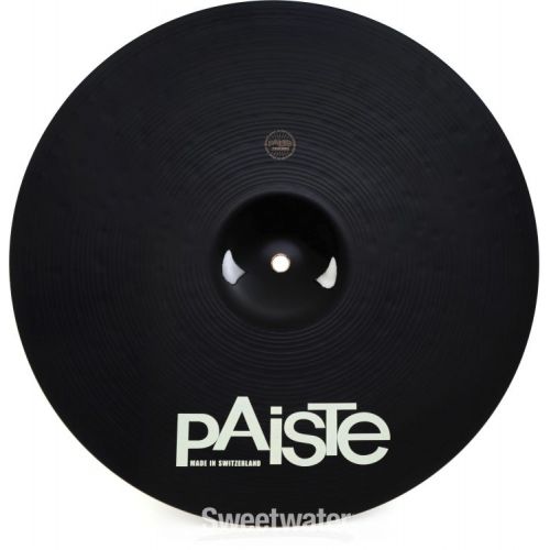  Paiste 16 inch Color Sound 900 Black Crash Cymbal