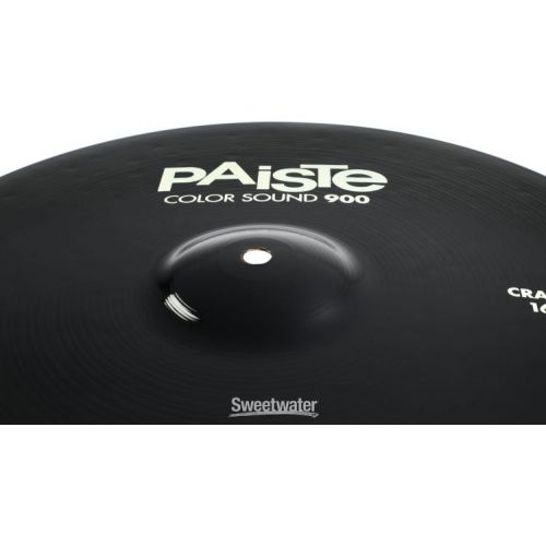  Paiste 16 inch Color Sound 900 Black Crash Cymbal