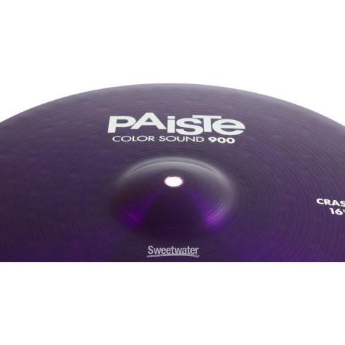  Paiste 16 inch Color Sound 900 Purple Crash Cymbal