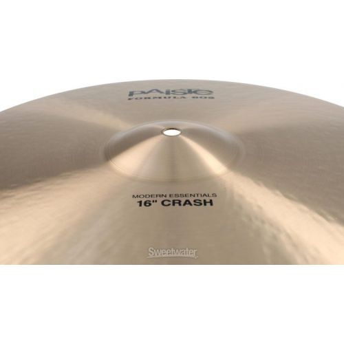  Paiste 16 inch Formula 602 Modern Essentials Crash Cymbal