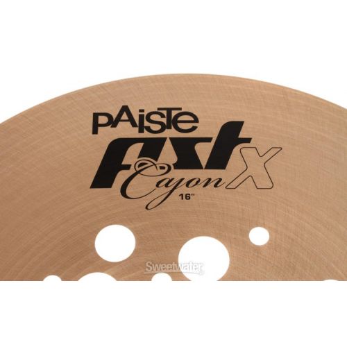  Paiste 16 inch PST X Cajon Crash Cymbal